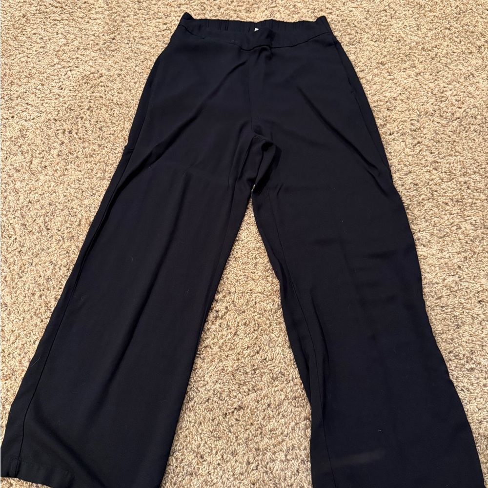 Women's Black Playa Wide-Leg Pants